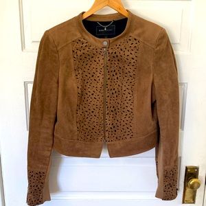 BCBGMaxAzria “Skyler” Suede Jacket Size L